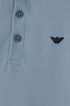 Logo-Print Cotton Polo Shirt